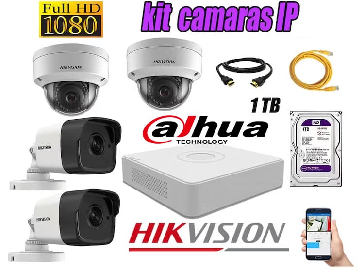 kit de camaras de seguridad ip
